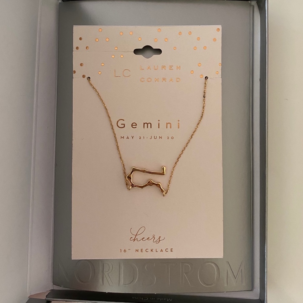 NWT Gemini necklace